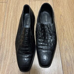 Stacy Adams men's shoes, size 10, leather, black 24791